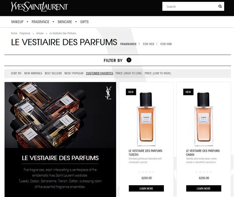 ysl france website|yves saint laurent website.